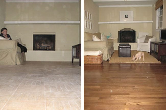 Hardwood Floors Are Installed!