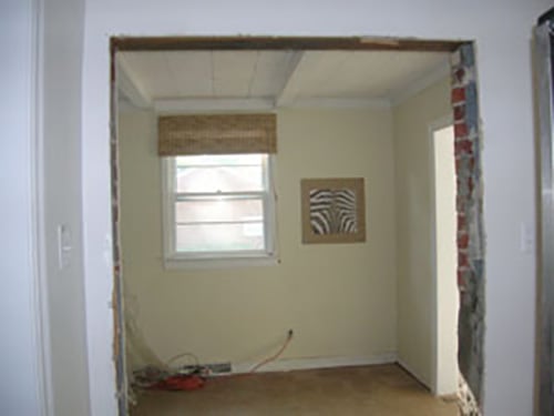 Getting A Brick Doorway Widened By A Mason