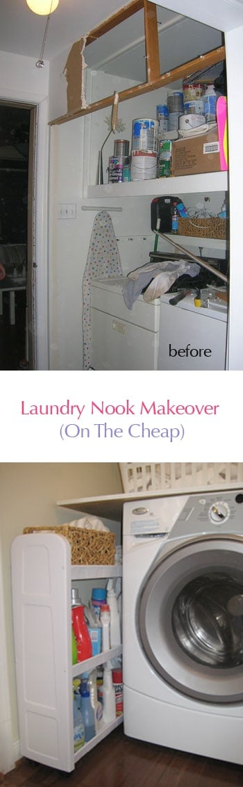 Full Laundry Makeover With 4 Simple Things
