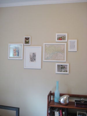 How To Hang An Asymmetrical Gallery Wall