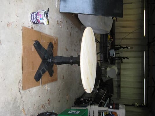 How To Make (& Paint) A Pedestal Table