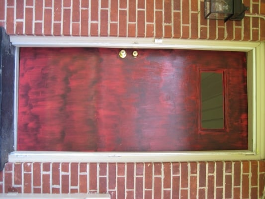 Picking The Right Red Color & Painting Our Front Door