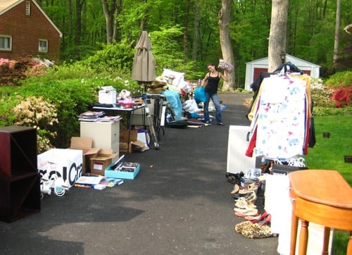 Hosting Our Very First Yard Sale