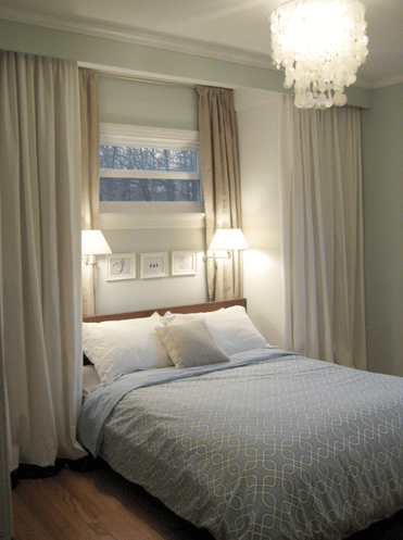 Hanging A Capiz Chandelier In The Bedroom