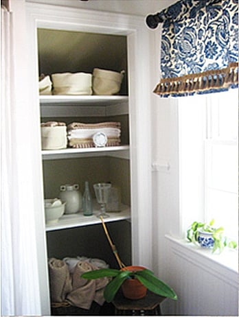 Removing Our Linen Closet Door For A More Open Look