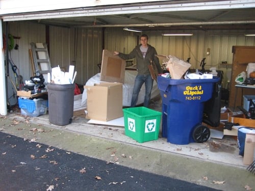 Organizing A Crazy Messy Garage