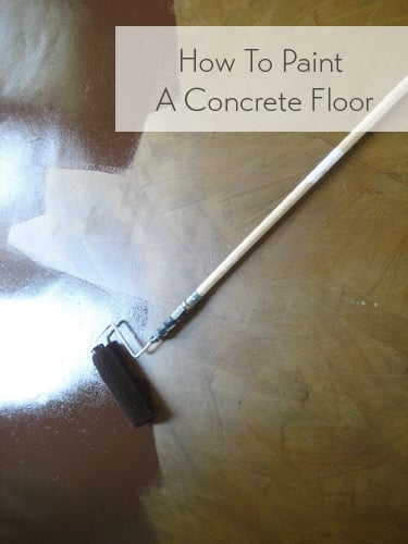 How To Paint A Concrete Floor