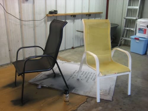 Painting Outdoor Chairs For An Easy Update