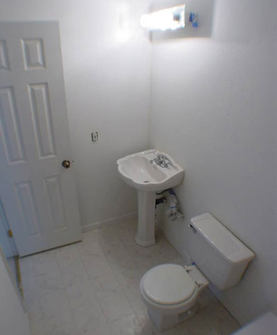 A Dreamy Natural Travertine Bathroom Makeover