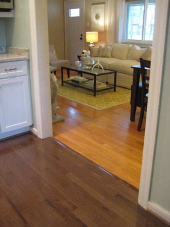 Refinished Hardwood Floors