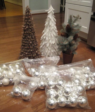 Silver & White Christmas Tree