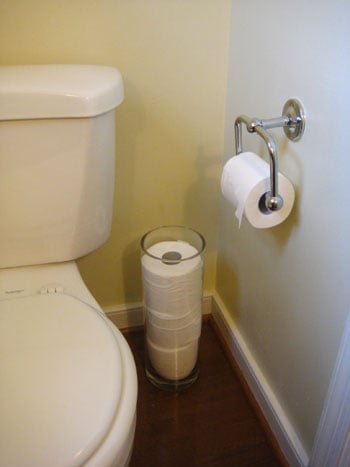 3 Ideas To Store Toilet Paper Out In The Open