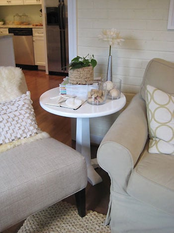Adding Hidden Storage To A Side Table
