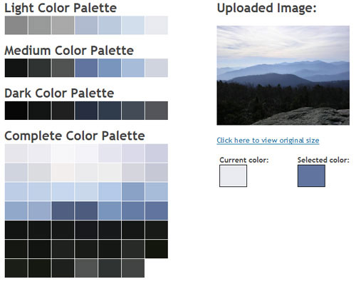 A Tool To Help You Choose Color Palettes For Your Home