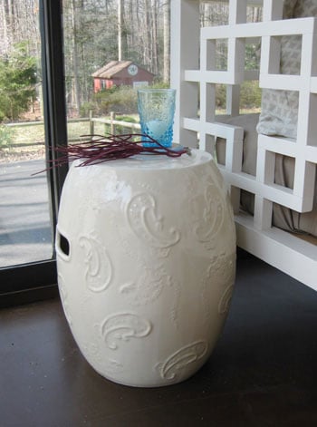 Decorating With Ceramic Garden Stools