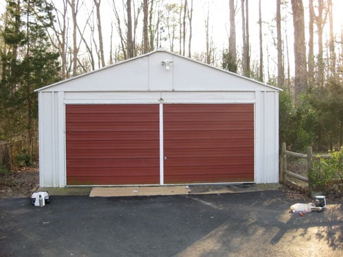 A Tutorial For Painting A Garage Door