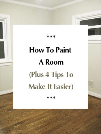 4 Tips To Make Painting A Room Easier