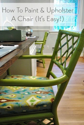 How To Upholster A Chair Cushion