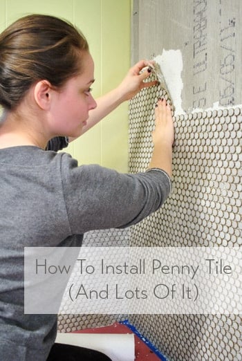 How To Install Penny Tile