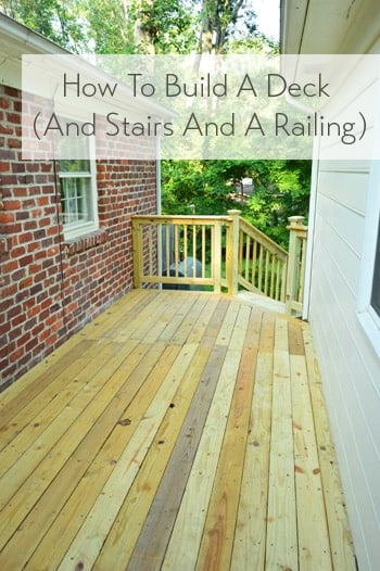 How To Build A Deck