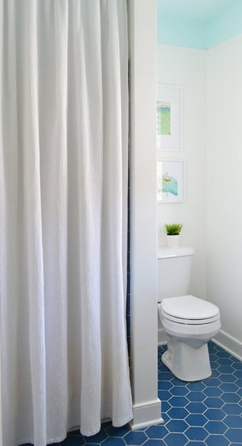 Painting A Bathroom Ceiling And Adding Trim