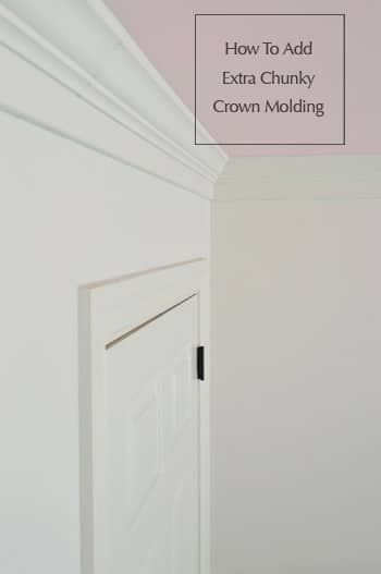 How To Install Extra Thick Crown Molding