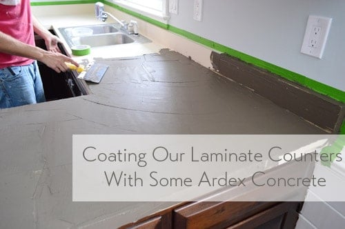 How To DIY Ardex Concrete Counters