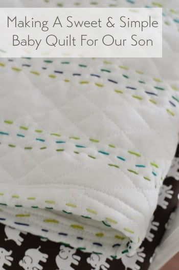 How To Make An Easy Baby Quilt