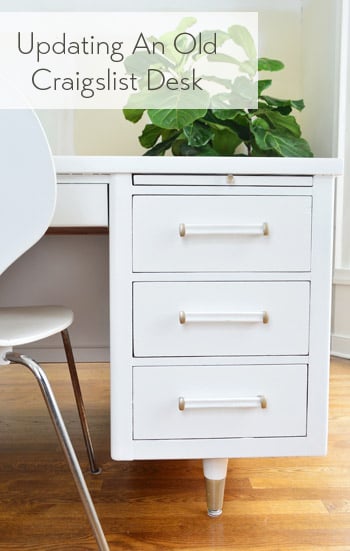 How To Paint An Old Desk