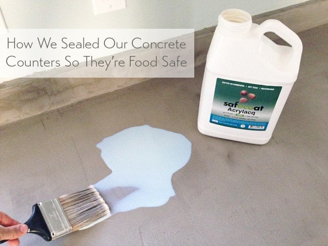 How To Seal Ardex Concrete Counters