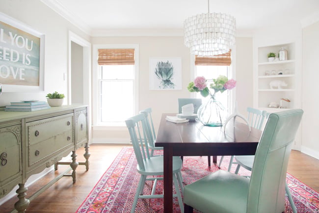 Objectales bright modern dining room makeover home decor