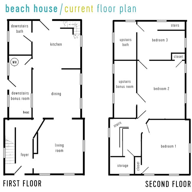 Beach House Video Tour & Floor Planning