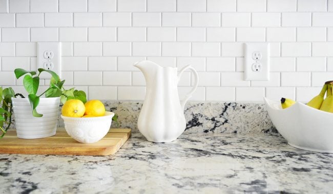 Installing A Subway Tile Kitchen Backsplash For $200