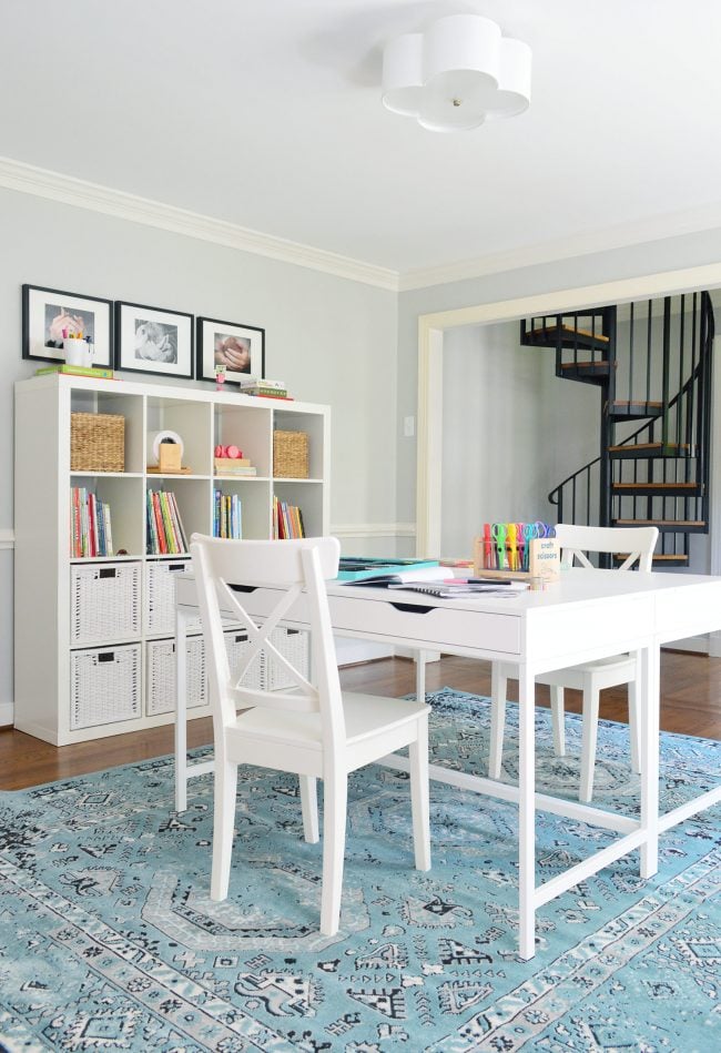 Homework Room Makeover