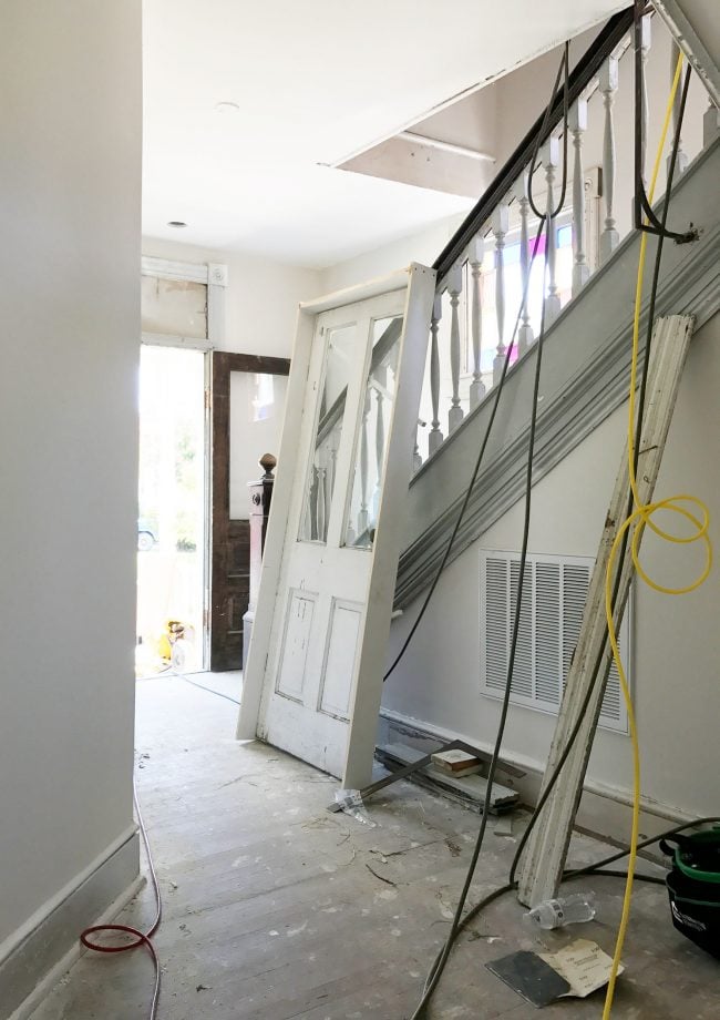 Beach House Update: Tile, Trim, & Doors!
