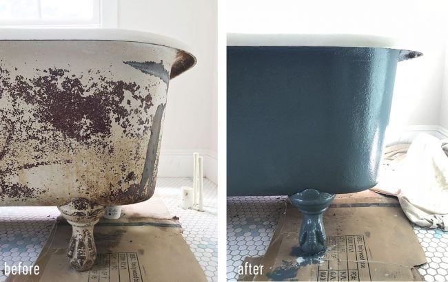 How To Refinish An Old Clawfoot Tub