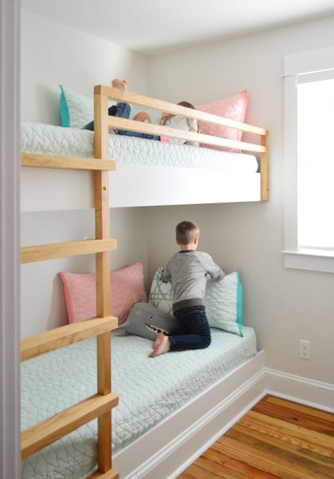 How To Make Built-In Bunk Beds