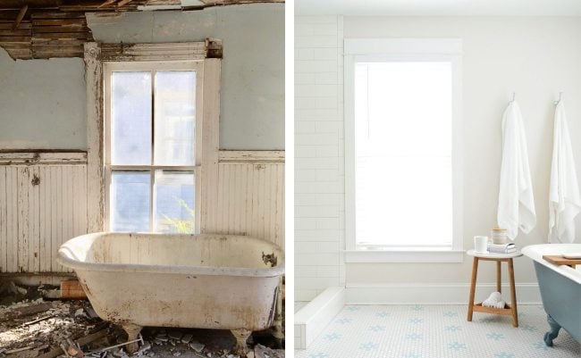 Before & Afters Of Our Beach House: Upstairs