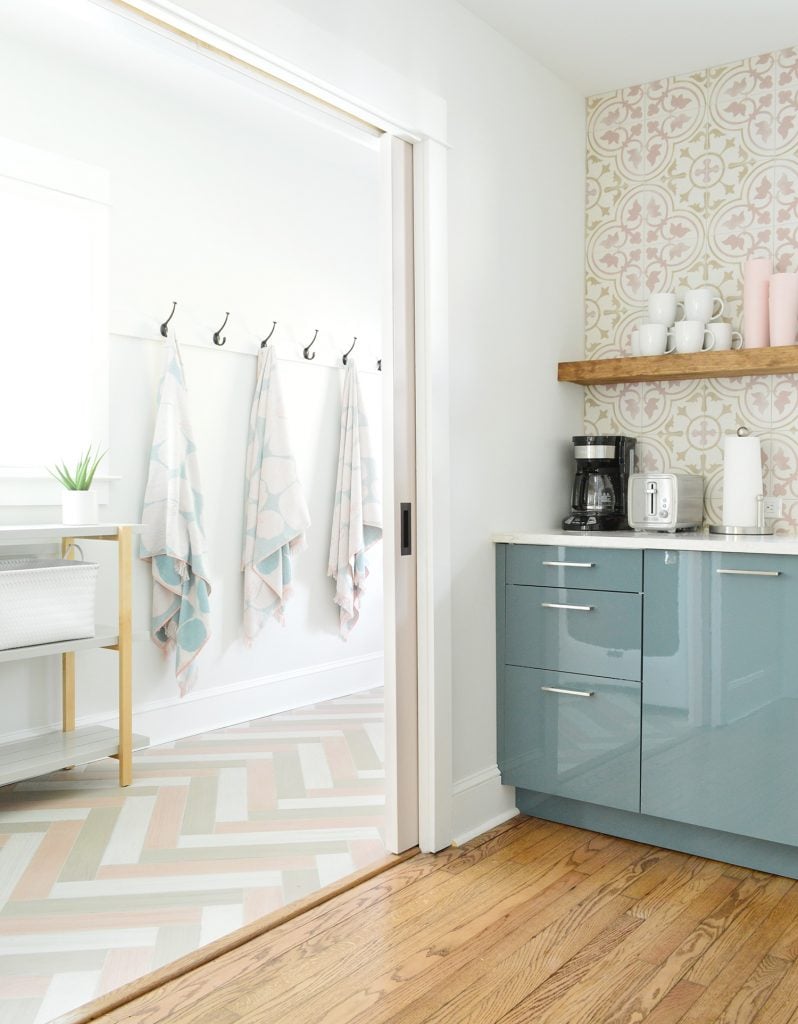 Airbnb’s Laundry Room / Mudroom Makeovers