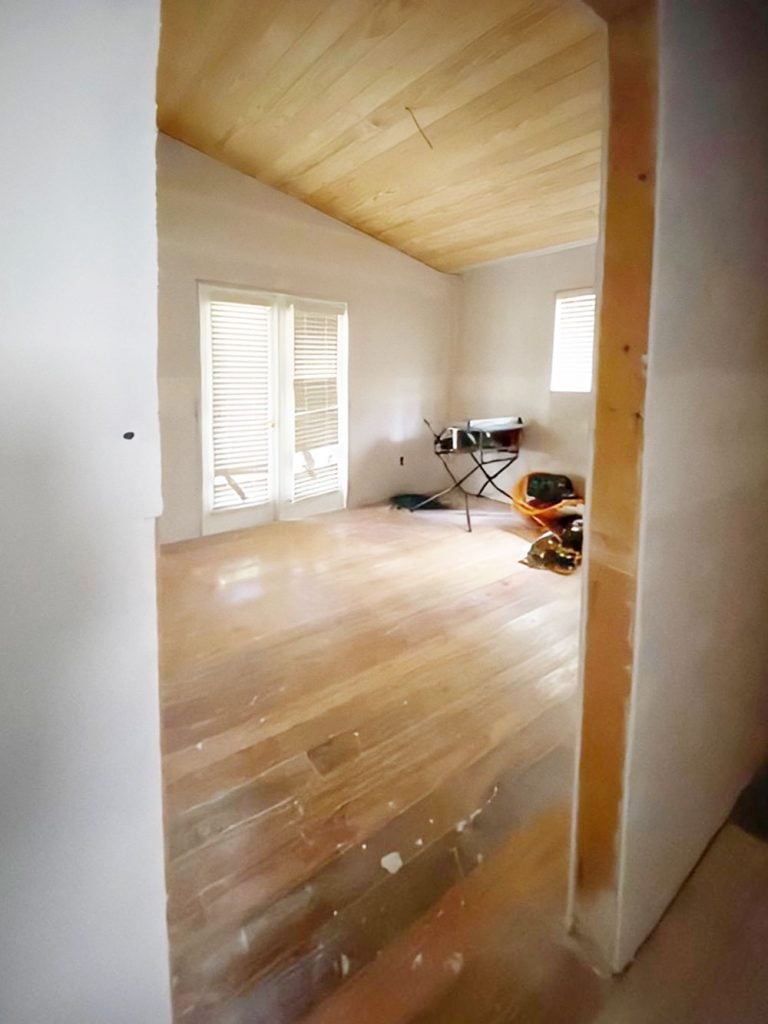 Downsizing Renovation Progress