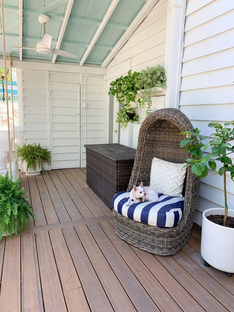 Hiding Ugly Utility Boxes With A DIY Shelf