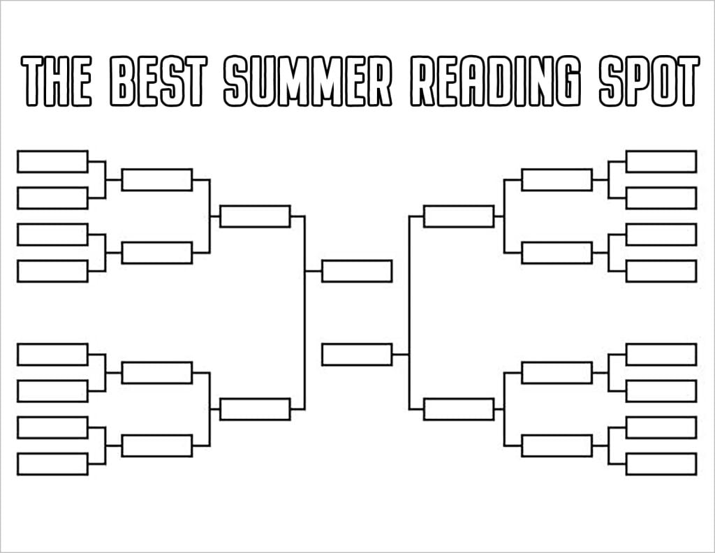 Best Summer Reading Spot Bracket Kids Printable Without Times