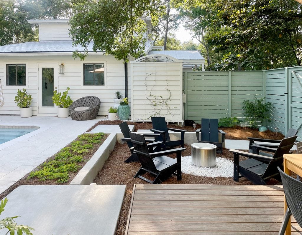 How We Doubled The Size (And Function!) Of Our Backyard Pool Area