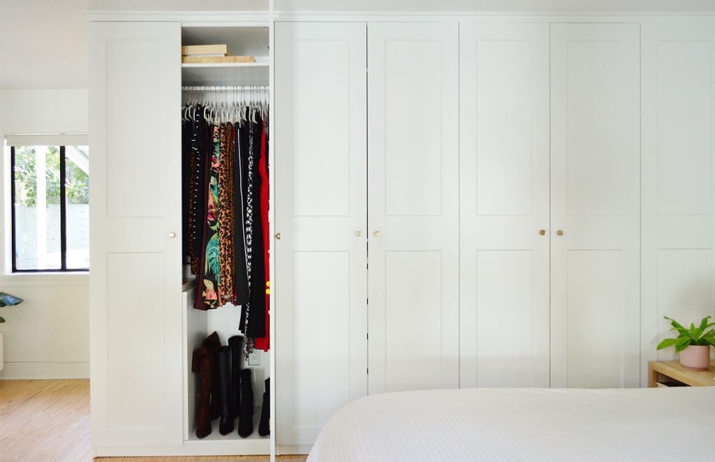 How We Organized Our Ikea Pax Closets