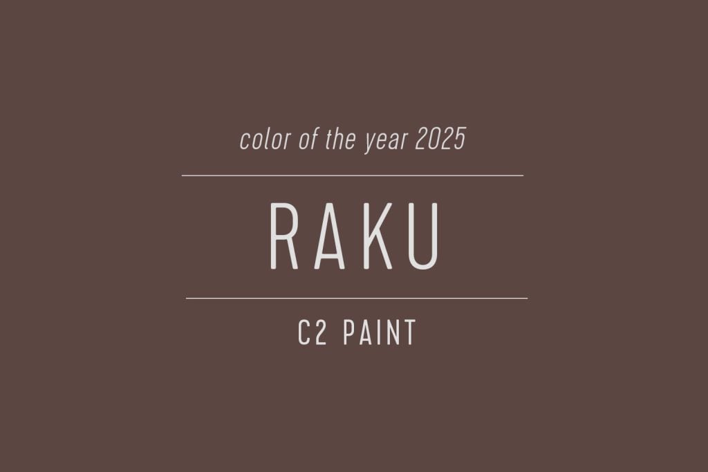 C2 Paint Paint Color of the Year 2025 Raku