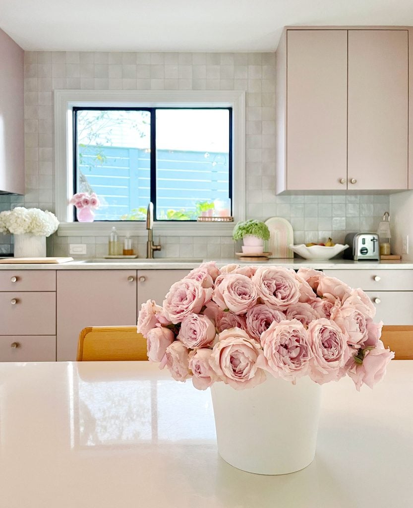 Small Kitchen With Attached Living Area