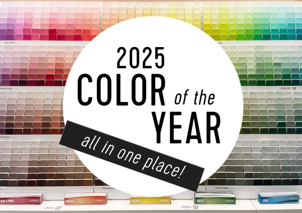 Every 2025 Color of the Year – All in One Place!