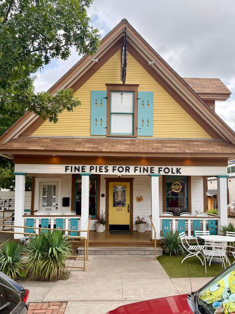 Emporium Pies In Bishop Arts District Dallas Texas