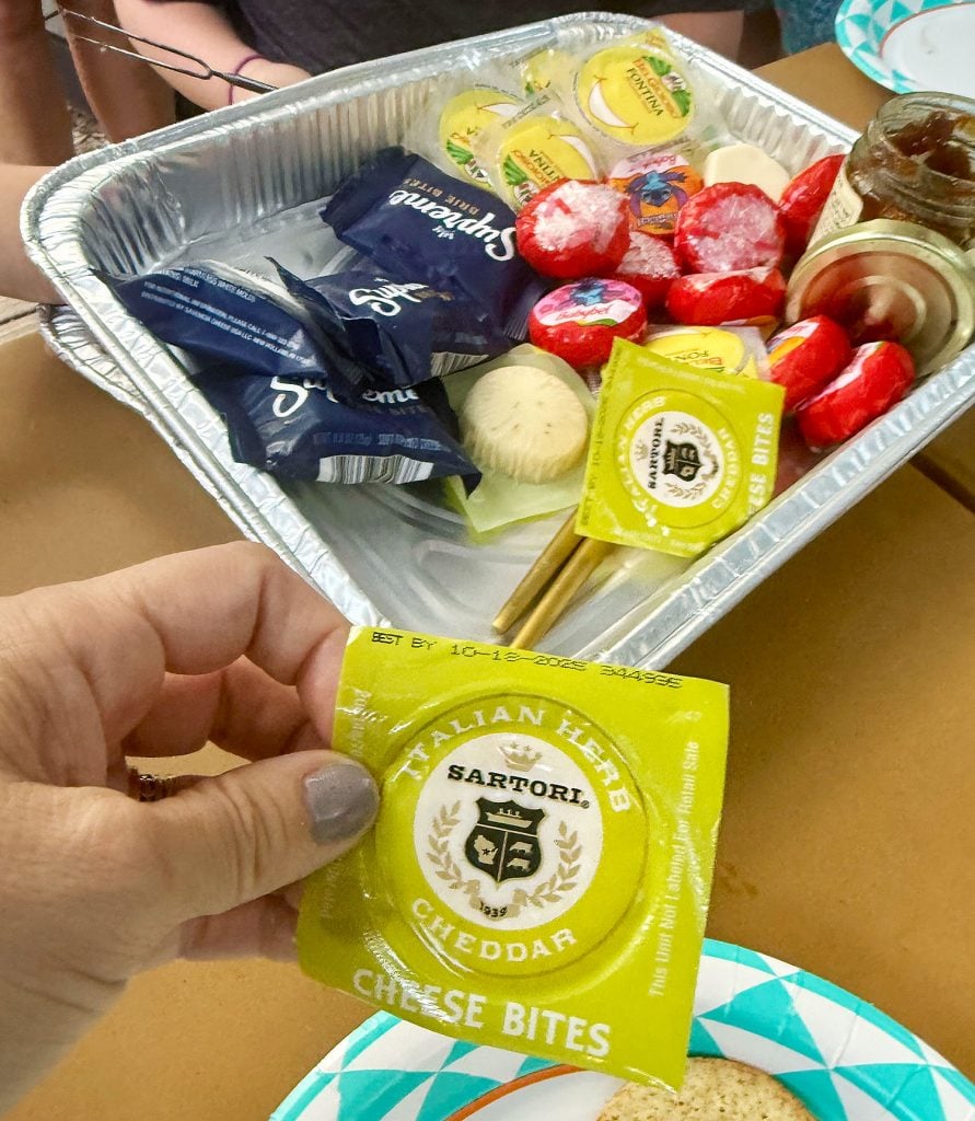 Bite Sized Cheese Options for Savory Smores