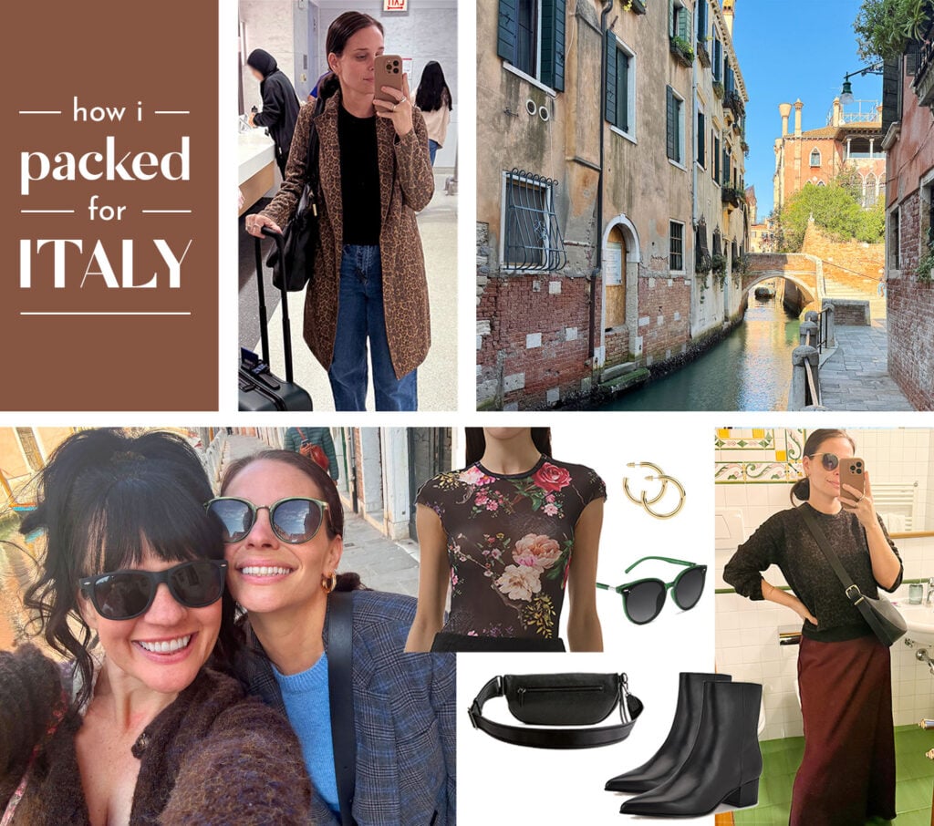 How I Packed Light For My Trip to Italy